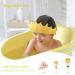Kids Shower Cap - Adjustable Crown Shampoo Shield for Baby Bathing - Yellow - Buy Online on SooperMarket.com