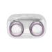 Worparsen Eyeglass Holder Transparent Glasses Holder Box Wear Resistant for Office Pink