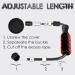CyberDyer Speed Ropeless Jump Rope for Fitness and Weight Loss - Red+Black - Buy Online on SooperMarket.com