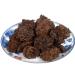 Oriarm Yunnan Ripe Pu Erh Tea Lao Cha Tou - Ripened Aged Puerh Old Tea Nuggets - Chinese Shu Puer Tea 100g Ziplock Resealable Bag Puerh Old Tea Nuggets 100g