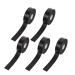 WOFASHPURET 5 Rolls Foam Eye Pads Lash Adhesive Fabric Lash Tape Esthetician Supplies Lash Extension Tape Eyelash Tape Foam Lashes Tape X5m Stickers Microporous 8.50X8.50X2.50CM Black