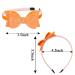 XIMA Bow Headbands for Girls - 10pcs Sequin Glitter Hair Bands for Kids - Stylish 3.5 Bow Accessories - Buy Online on SooperMarket.com