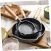 DELURA 1 Set Round Griddle Cookware Egg Frying Pan Mini Egg Pan Mini Pan Steak Frying Pan Pan Breakfast Pan Cooking Utensils Mini Egg Frying Pan Kitchen Supply - Buy Online on SooperMarket.com