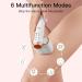 BoSidin IPL Laser Hair Removal Painless 2-in-1 Face Rejuvenation 6+1 Modes 6 Levels Permanent Hair Removal Kit for Women with Shaver & Goggles - Buy Online on SooperMarket.com