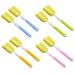 8 pieces of foam brush bottle brush sponge baby bottle cleaning brush sponge bottles cleaning brush bottle brush for baby bottles cups (orange blue green pink)