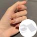 Buy Tossens Clear Jelly Nail Art Stamper & Transparent Silicone Template | International Shipping - Manicure Tool Set - Buy Online on SooperMarket.com