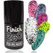 Finish2Go UV/LED Sealing Gels in Brush Bottle without Sweat Layer (Black Dots) - Buy Online on SooperMarket.com