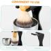 NOLITOY Men's Shaving Set - Black Suit Razor Holder Brush & Bowl | Premium Grooming Essentials for Effortless Shaving - International Shipping Available - Buy Online on SooperMarket.com