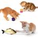 32 PCS Cat Toys Set - Interactive Variety Kitten Toys with Catnip, Feather Teaser, Crinkle Balls, and More - Buy Online on SooperMarket.com