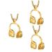 ABOOFAN 3 pcs Any Musical Experience Have Us Shopping Pearl Questions Accessory for in Our Bicycle Music