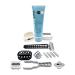 Deluxe Omnishaver Kit - Black - The Fastest Way to Shave Head Legs Arms Body | an Alternative to Disposable Shaving Razors Self Cleans & Strops During Use with Shave Butter & Replacement Cartridge