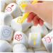 OFFSCH 6pcs Decor Cake Boxes Biscuits Cake Coloring Supplies Portable Edible Pens Cake DIY Pens Plastic - Buy Online on SooperMarket.com