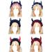 JSGHGDF Creative Spooky Devil Horn Shape Hairband Women Pleated Lace Makeup Skincare Headband for Halloween Photography Hairband Black - Buy Online on SooperMarket.com