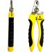 Thunderpaw s Professional Dog Claw Scissors with Safety Lock & Nail File - Medium to Large (Yellow) - Best Pet Nail Clippers for Safety - Buy Online on SooperMarket.com