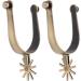 Asixxsix Western Spurs - Rust-Proof Zinc Alloy Cowboy Spurs for Men and Women Riders | Exquisite Equestrian Gear Accessories - Buy Online on SooperMarket.com