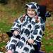 BundleBean Kids Wheelchair Poncho - Waterproof Rain Poncho for Ages 4-11 Years - Universal Fit with Peaked Hood - Grey Elephant - Buy Online on SooperMarket.com