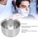 Professional Shaving Foam Mug - Portable Stainless Steel Shaving Bowl for Home & Travel - Buy Online on SooperMarket.com