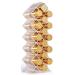 1-Pack Fish Shape Lipstick Organizer Tower Lip Gloss Storage Holder Stand for 16 Lip Sticks Perfect for Makeup Cosmetic Vanity and Dresser Display Clear Acrylic 1-Pack(16 Slots)