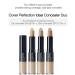 THESAEM Cover Perfection Ideal Concealer Duo - Strong Coverage, Dual Type, Sun Protection - K Beauty (01 Clear Beige) - Buy Online on SooperMarket.com