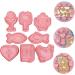 Alipis 8pcs Mold Cookie Baking Wedding Postage Stamps Fondant Cutters Chocolate Cookies Chocolate Biscotti Valentines Day Cookie Cutters Plastic Cat Food Candy Pudding Food Pp Dessert - Buy Online on SooperMarket.com