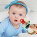 Jingling Fruit Pacifier Feeder - Safe Silicone Teething Tool for Babies | Soft Vegetable & Fruit Food Feeder - Buy Online on SooperMarket.com