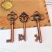 30PCS Assorted Antique Skeleton Keys - Vintage Steampunk Classic Collection in Copper - Buy Online on SooperMarket.com