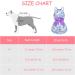 Pedgot 6 Pack Dog Bowknot Floral Dress - Skin-Friendly Pet Princess Sundress for Summer - Medium - Buy Online on SooperMarket.com
