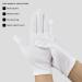 4 White Gloves + 1 Black Glove for Eczema Sensitive Dry Irritated Skin Overnight Hand Cream Lotion Protection Daily Work 100% Cotton Size 9" (5 Pairs) - Buy Online on SooperMarket.com