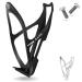 Hilo Sports Bicycle Bottle holder - extra strong hold - Light bicycle beverage owner - bicycle bottle holder for all bicycle bottles - water bottle holder with 2 screws black