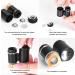 2 Pieces 60X Mini Pocket Microscope with Jewelers Eye Loupe - Portable Magnifying Glass for Handcrafts, Jewelry, Diamonds, Gems - Black - Buy Online on SooperMarket.com