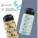 12oz Kids Stainless Steel Thermal Bottle with Straw Lid - Confetti Treats | Keeps Drinks Fresh for 12 Hours - Easy-to-Drink Design for Toddlers - Buy Online on SooperMarket.com