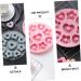 Zerodeko 2pcs Donut Mold Silicone Molds Heart Decor Heart Cake Pan Heart Pudding Mold De para Gelatinas Biscuits Mold Biscuits Mould Fondant Mold Fudge Food Supplement Box Silica Gel Baby 20.5X20.5X2CM - Buy Online on SooperMarket.com