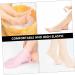 Beavorty 3 Pairs Sock Booties for Women Lotion Spa Moisturizing Gel Booties Moisturizing Heel Sleeves Beauty Care Silicone Gel Skin Protect Soles Sebs Sole Pads Miss High Heel Crack Pink - Buy Online on SooperMarket.com