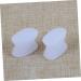 8pcs Toe Separator & Nail Protector Set | Big Toe Night Splint & Yoga Separator | Bunion Guard & Orthotic Foot Support | White Sebs Gel Material - Buy Online on SooperMarket.com