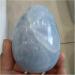 Crystal 1pc 300-340g Natural Blue Crystal Sparkling Blue Celestite polishing Stones Stone Collection - Buy Online on SooperMarket.com