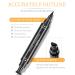 DekRion Winged Eyeliner Stamp & Liquid Liner Set - Black, Waterproof, Long-lasting & Smudgeproof Makeup - Buy Online on SooperMarket.com