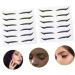 Healeved 12 Pairs Glitter Eyeliner Double Eyelid Stickers Eyeliner Tape Strips Cosmetic Eyelid Tape - Buy Online on SooperMarket.com