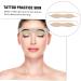 PLAFOPE 30 Pcs Eyebrow Practice Skin Training Skin Eyebrow Supplies Microblading Practice Skin - Buy Online on SooperMarket.com