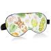 Haskirky Light Blocking Eye Mask Breathable and Adjustable Adult Men and Women Travel on Business Trips Yoga Meditation Light Smooth Comfortable Eye Mask Office Deep Sleep Goodies Tropical Cartoon