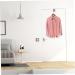 Hemoton Shower Hook 2pcs Glass Door Hook Wreath Hanger Coat Hangers Towel Hooks Black Hat Hooks Cabinet Door Coat Hook - Buy Online on SooperMarket.com