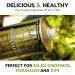 Salute Sante! Cold Pressed Grapeseed Oil - High Temperature Cooking, Non-GMO, Kosher, Vegan - 500ml/17 fl oz - Buy Online on SooperMarket.com
