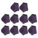 Milists 5 pairs moisturizing socks heel protection heel cushion cracked heel no socks cracked spa-socks spa-gel socks foot care pedicure violet slide-resistant socks silicone