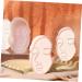 STOBOK Face Resin Molds 2pcs Silicone Mold Hand Mold Silicone Cake Mold Handmade Soap Mold Candy Mold Human Face Manual Soap Molds Scented Candle Mold Crafts Household Silica Gel - Buy Online on SooperMarket.com
