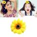 inSowni 25 Pack Hawaiian Wedding Sunflower Daisy Alligator Hair Clips for Women and Girls - Buy Online on SooperMarket.com