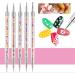Desikixudy Nail Art Pen Pedicure Crystals Silicone Manicure Nail Point Drill Pen Drawing Polish Rhinestones Picker Pen - Buy Online on SooperMarket.com