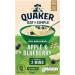 Apple & Blueberry Porridge Sachets 360g with Strawberry Raspberry & Cranberry Porridge Sachets 339g & Golden Syrup Porridge Sachets 360g - Bundle Consisting of Quaker Oat So Simple x3 Packs - Buy Online on SooperMarket.com