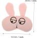 Didiseaon Pink Plush Blindfold Sleep Mask - Comfortable & Stylish Eye Cover for Restful Sleep - Buy Online on SooperMarket.com