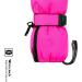 Highcamp Waterproof Winter Snow Ski Mitten Gloves with Zipper - Kids XS (1-3 Y) Rosa - Buy Online on SooperMarket.com