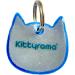 Kittyrama Reflective Cat Charm - Safety Cat Tag for High Visibility, Waterproof, Fits All Collars - Blue Ninja Style - Buy Online on SooperMarket.com