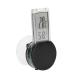 Thermometer Temperature Humidity Gauge Hygrometer Bearded Dragon Tank Accessories Reptile Tank Temperature Gauge Pet Supplies for Home Pet Shop(Black Transparency)